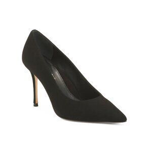 MARION PARKE Black Made In Brazil Suede 85 Classic Pumps